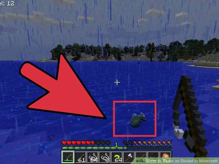 Image intitulé Apprivoiser un Ocelot dans Minecraft Étape 1